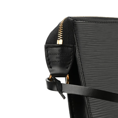 Louis Vuitton Epi Pochette Accessories 24 Black 6 of 9