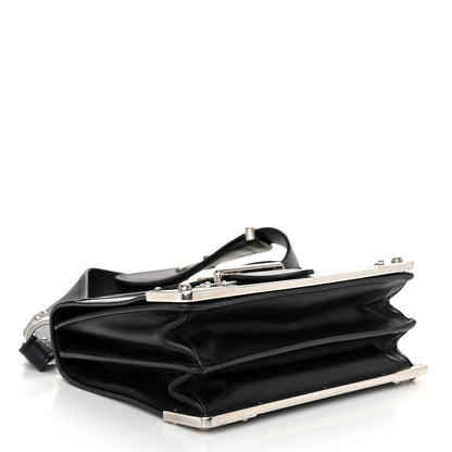 Prada City Calf Saffiano Cahier Bag Black 4 of 9