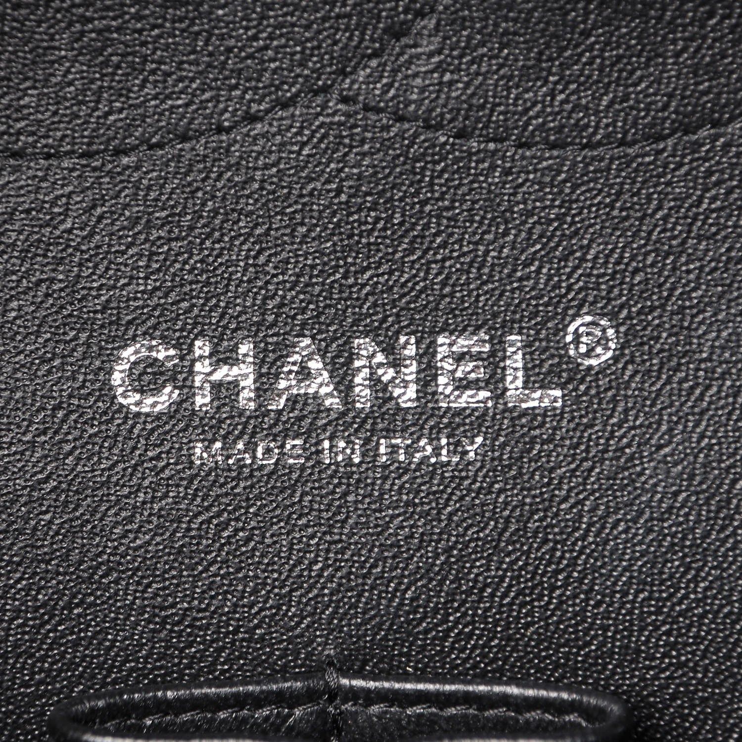 Chanel Crumpled Calfskin Quilted Jumbo Double Flap So Black 6 of 8