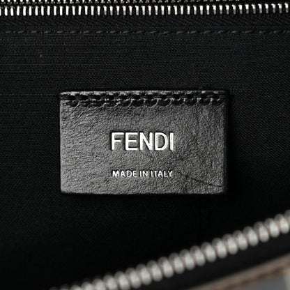 Fendi Vitello Century Bi-Color FF 1974 Embossed Belt Bag Maya Black 6 of 15