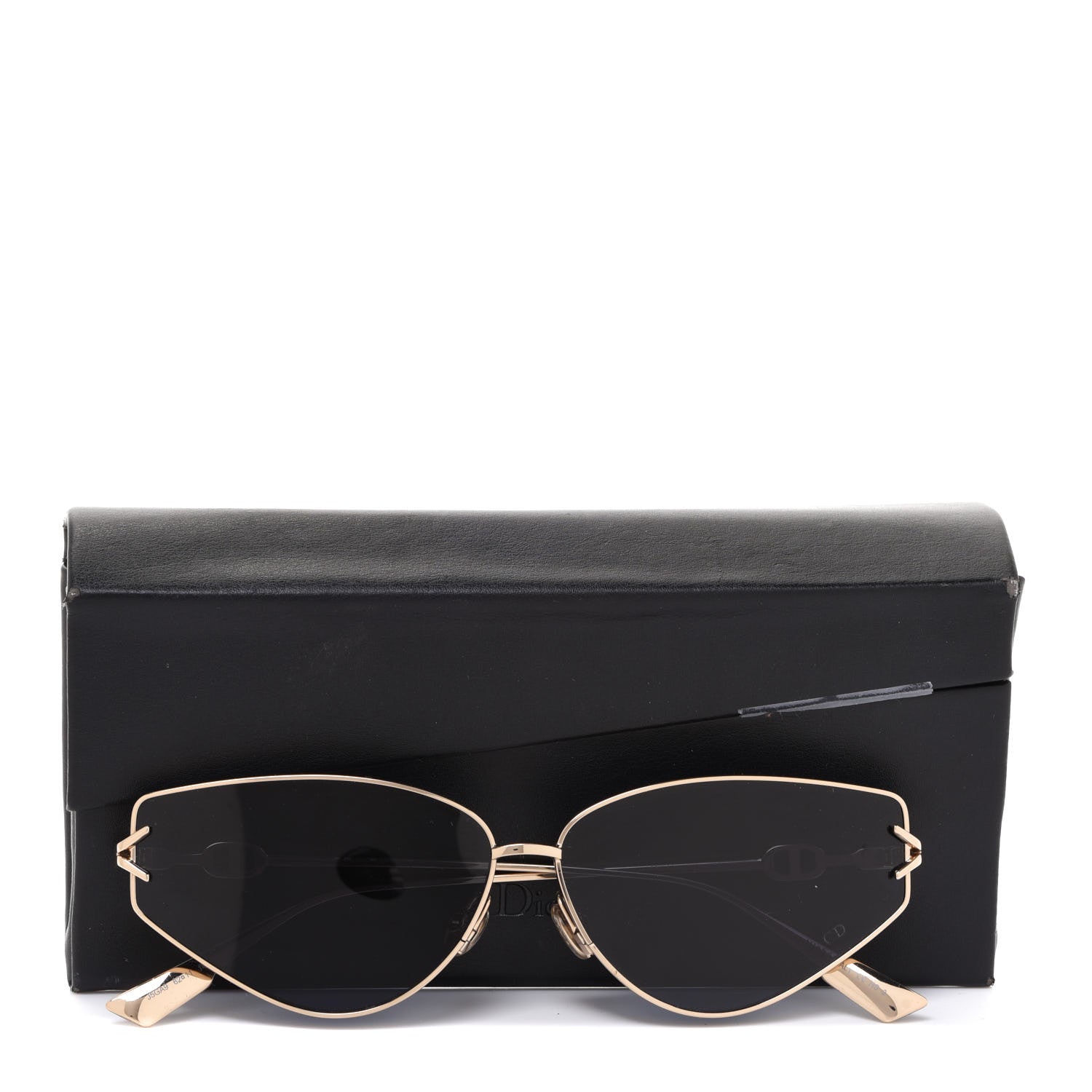 Christian Dior Metal Gipsy2 Sunglasses Gold 9 of 9