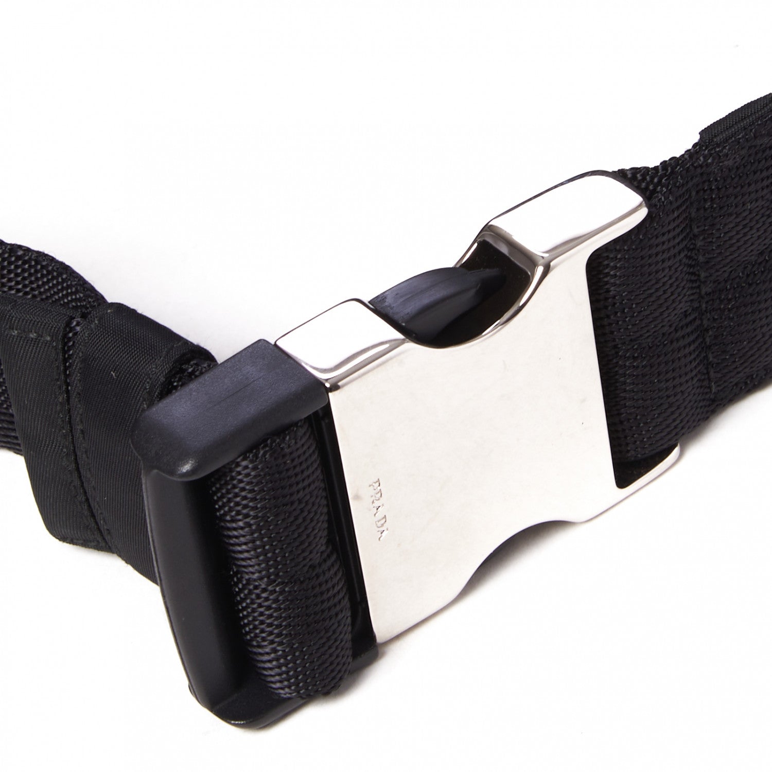 Prada Tessuto Nylon Montagna Belt Bag Black 6 of 9