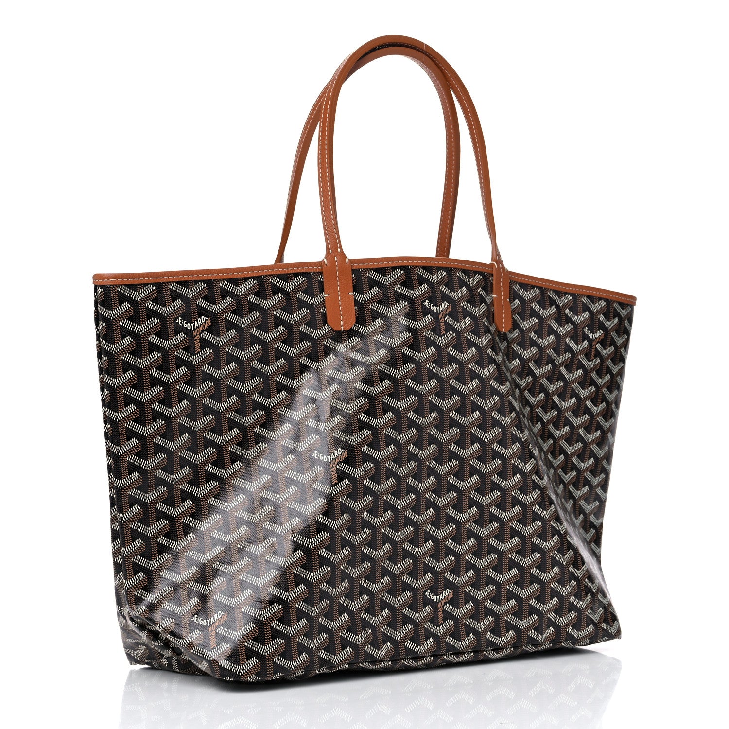 Goyard Goyardine Saint Louis PM Black Gold 3 of 8