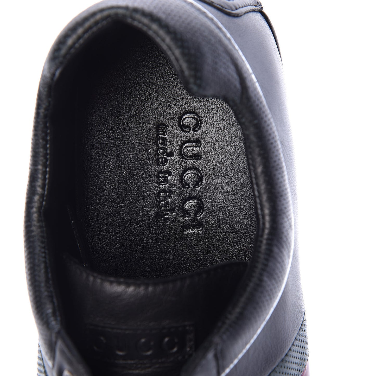 Calfskin Web Mens Lace Up Driver Sneakers 8 Black