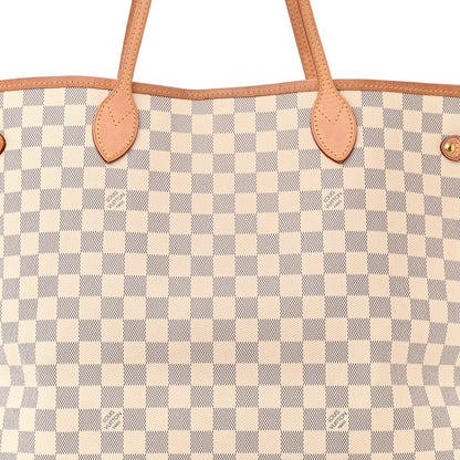 Louis Vuitton Damier Azur Neo Neverfull GM Rose Ballerine 8 of 14