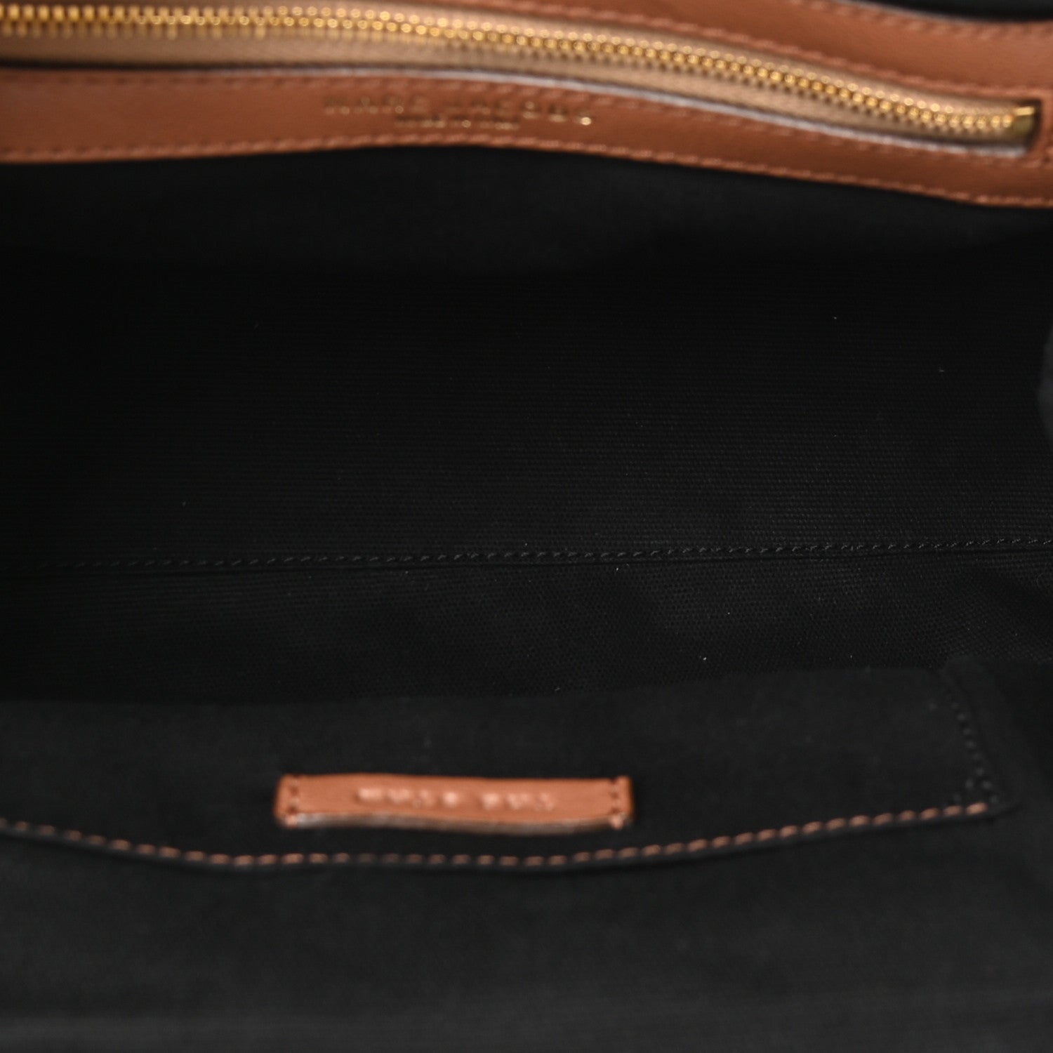 Marc Jacobs Lambskin Quilted Stam Brown 4 of 5