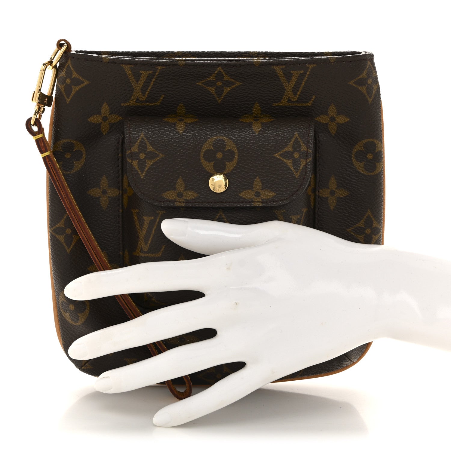 Louis Vuitton Monogram Partition Wristlet 2 of 7