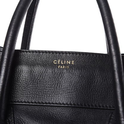 Celine Grained Calfskin Medium Luggage Black 6 of 16