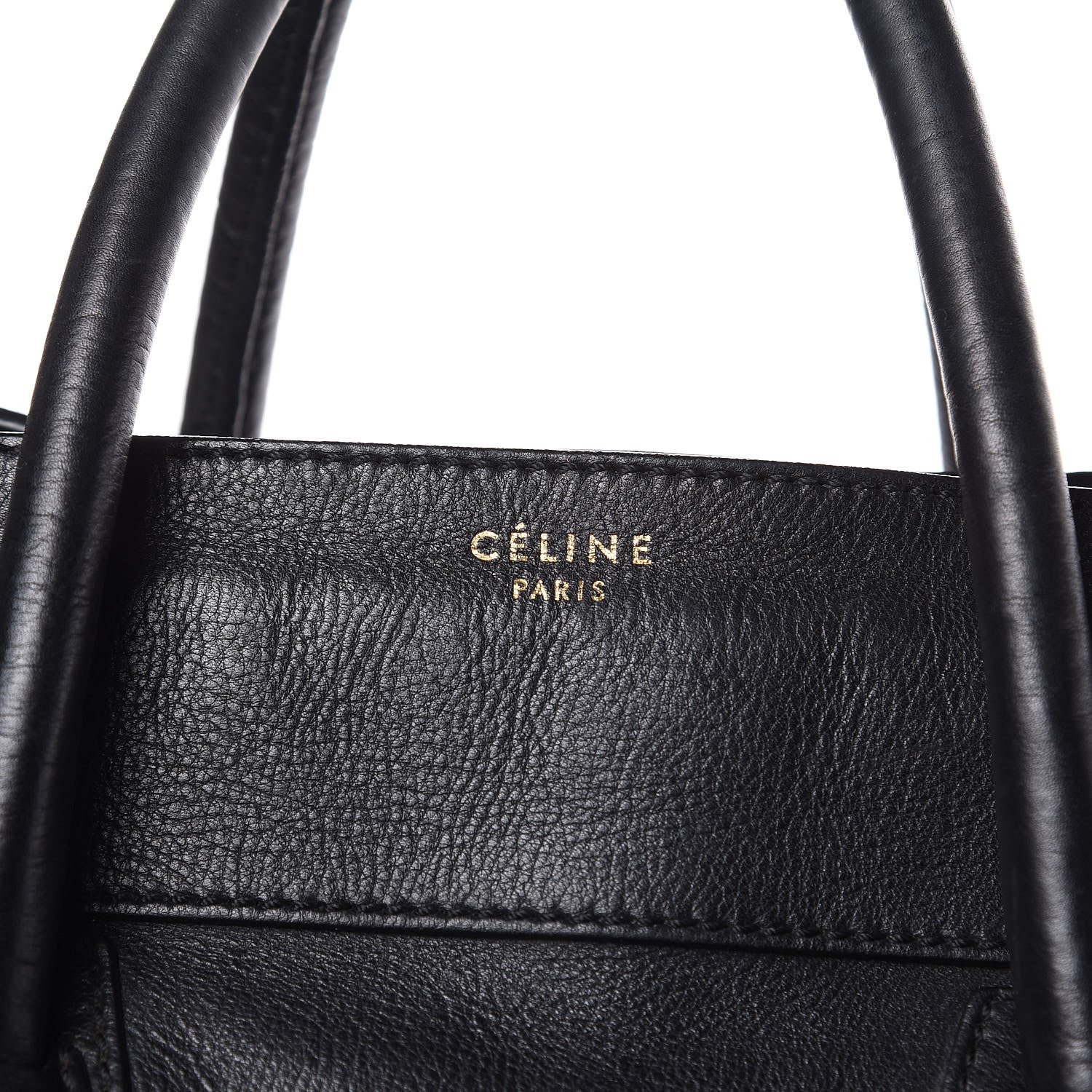 Celine Grained Calfskin Medium Luggage Black 6 of 20