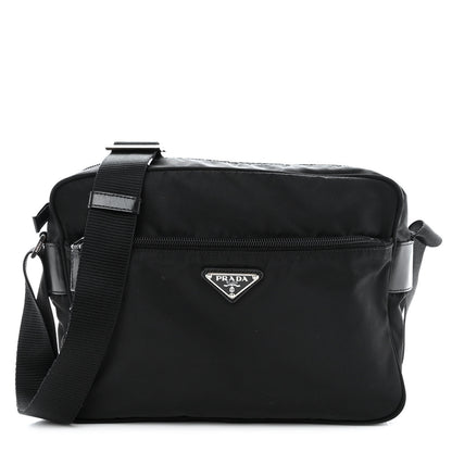Prada Nylon Tessuto Vela Crossbody Bag Black 1 of 10