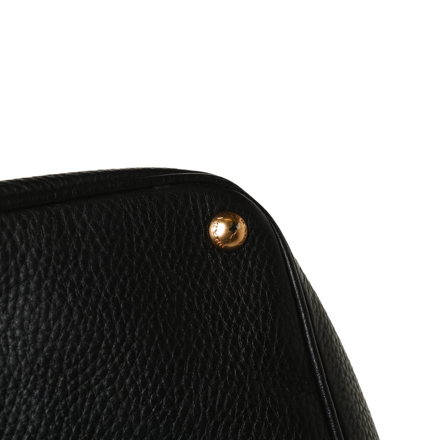 Vitello Daino Tote Black