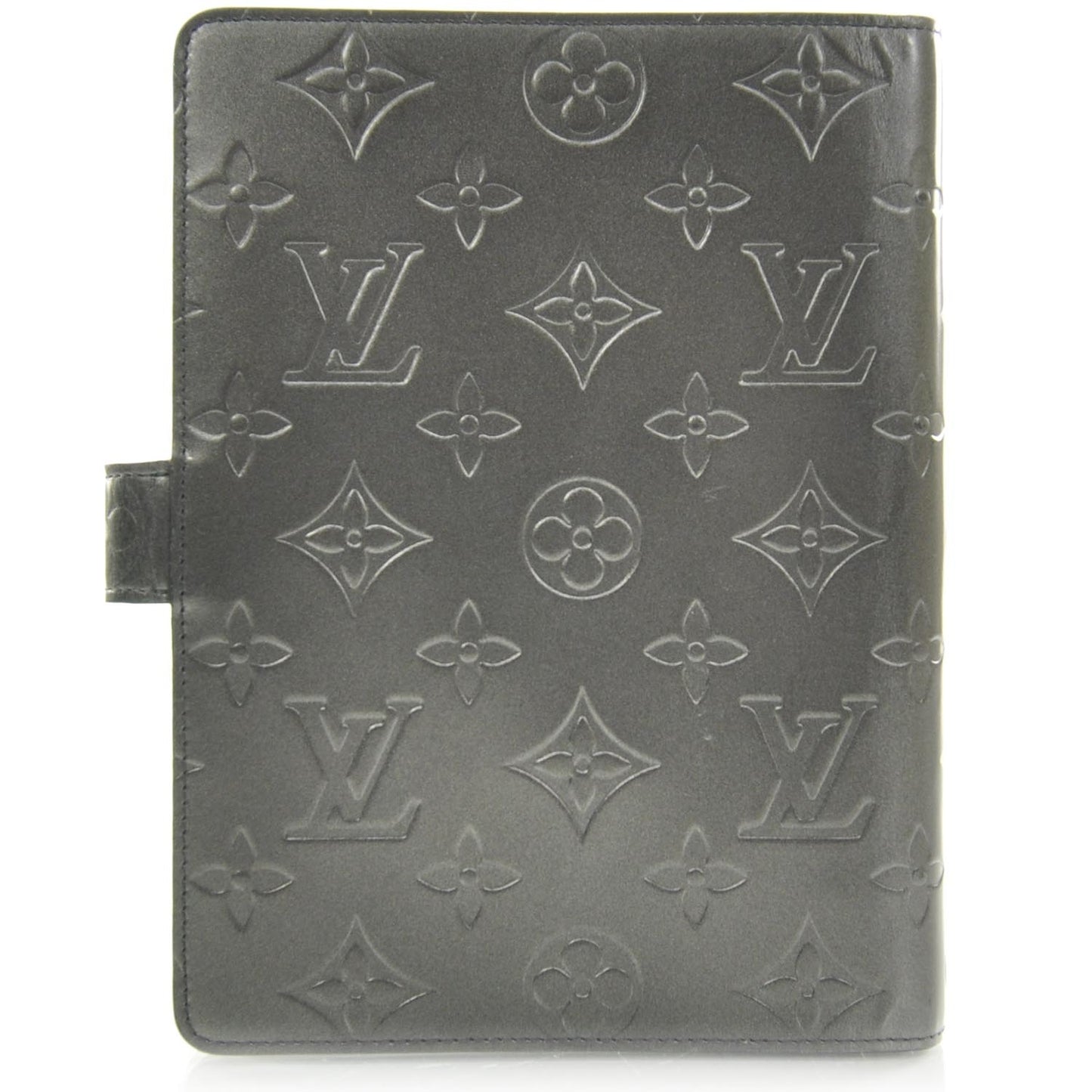 Mat Monogram Medium Ring Agenda Black