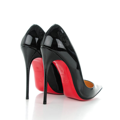 Christian Louboutin Patent So Kate 120 Pumps 36 Black 4 of 7