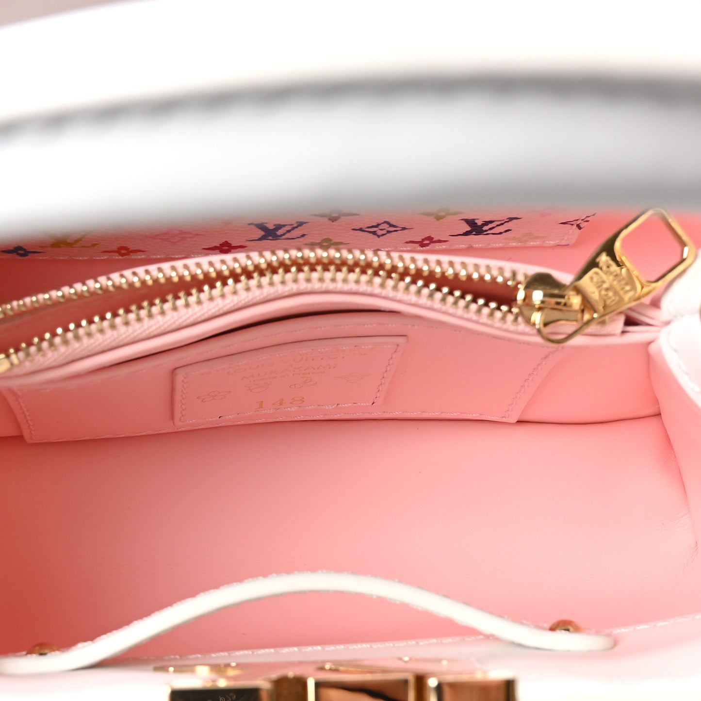 LV X TM Cowhide Mini Capucines Multicolor