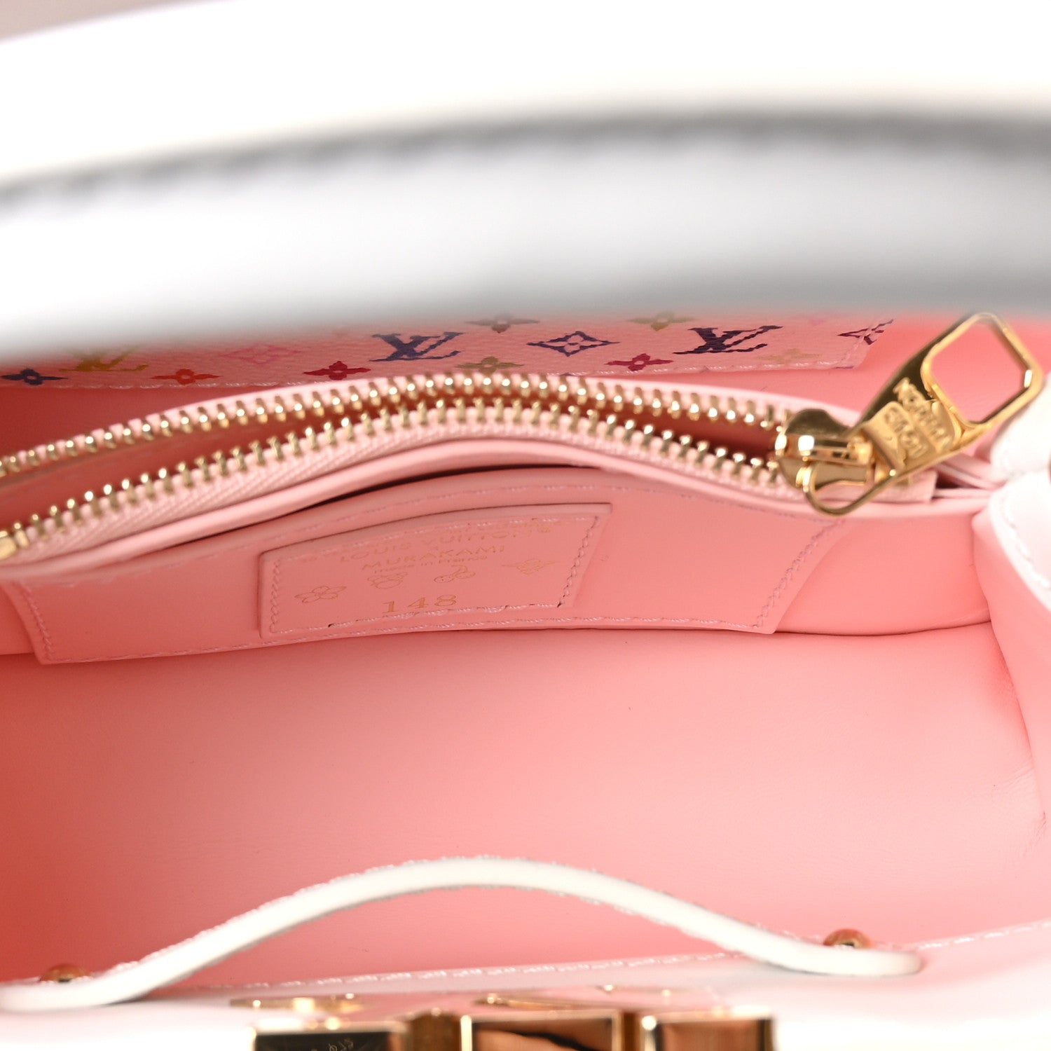 Louis Vuitton LV X TM Cowhide Mini Capucines Multicolor 5 of 9