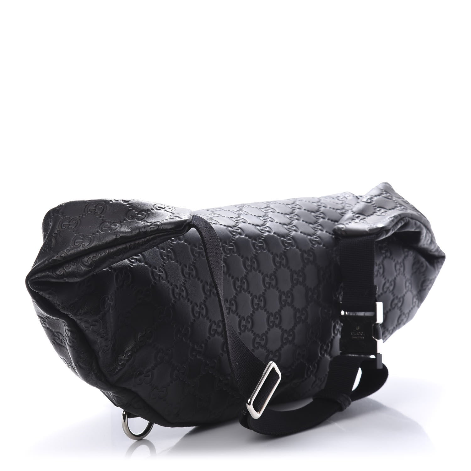 Gucci Guccissima Web Belt Bag Black 3 of 10