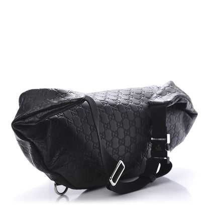 Gucci Guccissima Web Belt Bag Black 3 of 10