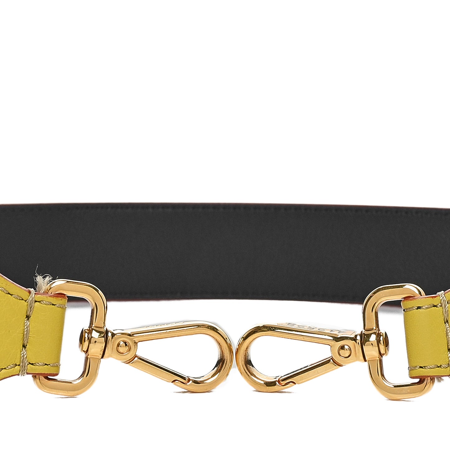 Vitello Dolce Tri-Color Strap You Yellow Multicolor