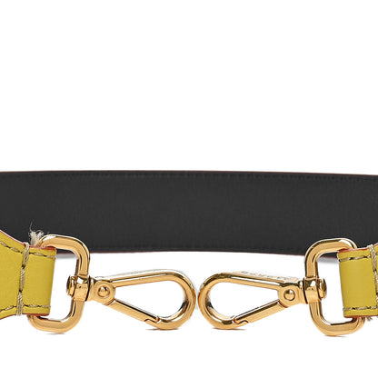 Fendi Vitello Dolce Tri-Color Strap You Yellow Multicolor 3 of 4