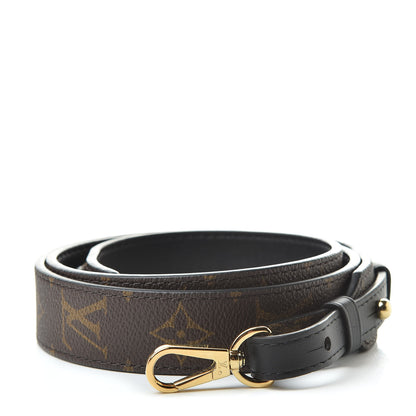 Louis Vuitton Monogram Bandouliere Shoulder Strap XL Black 1 of 5