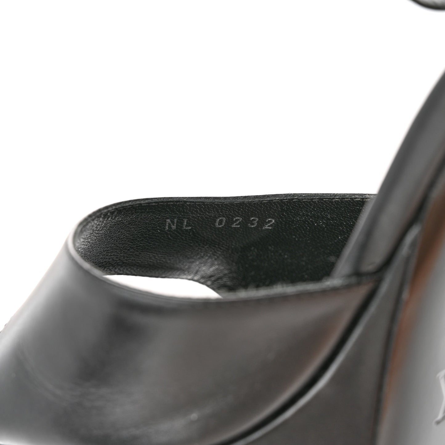 Monogram Afterglow Platform Sandals 39.5 Black