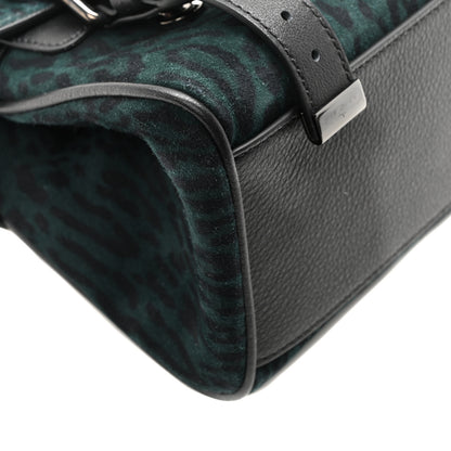 Mulberry Suede Leopard Print Mini Alexa Mulberry Green 8 of 9