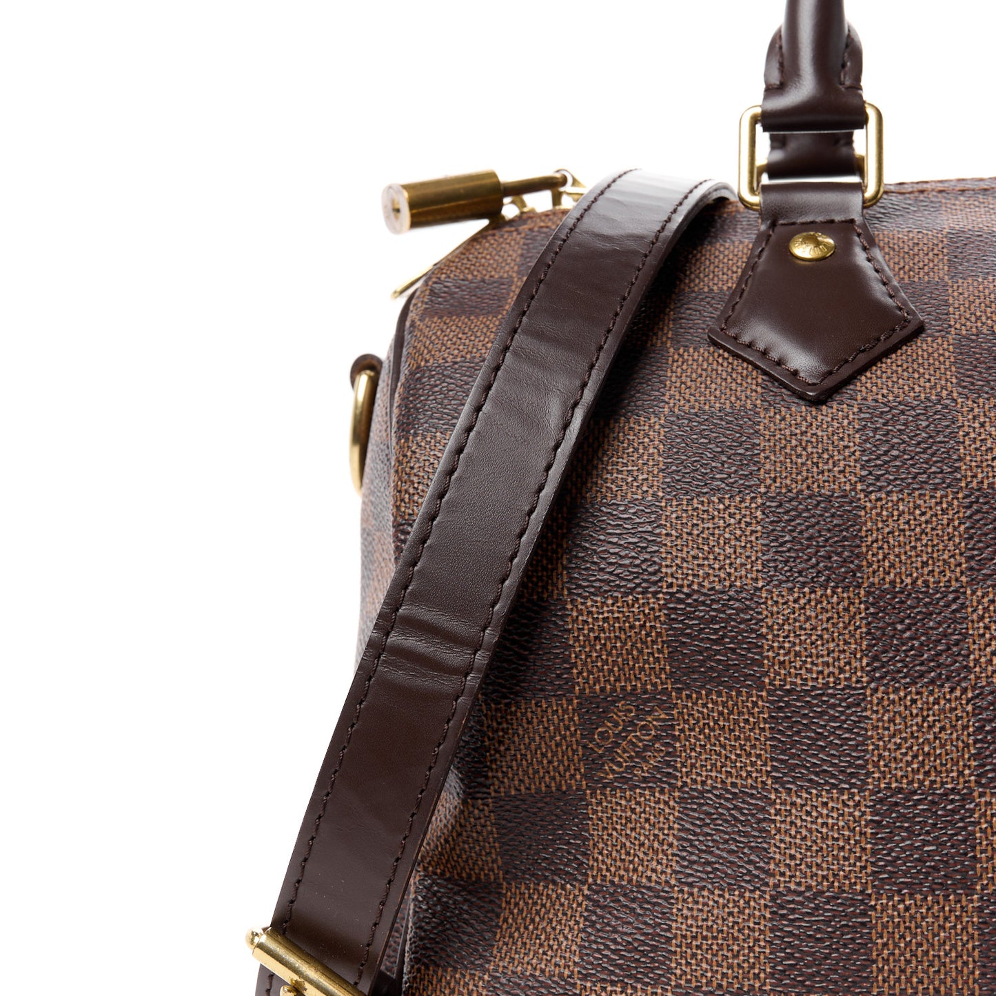 Damier Ebene Speedy Bandouliere 25