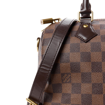 Louis Vuitton Damier Ebene Speedy Bandouliere 25 14 of 14