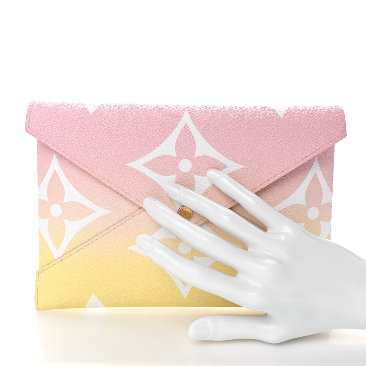 Louis Vuitton LOUIS VUITTON Monogram Giant By The Pool Large Kirigami Pochette Pink 2 of 6