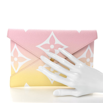 Louis Vuitton LOUIS VUITTON Monogram Giant By The Pool Large Kirigami Pochette Pink 2 of 6