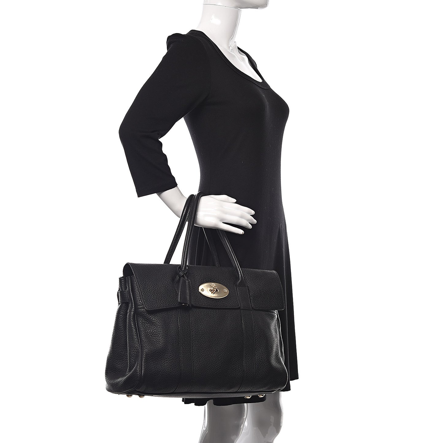 Natural Leather Bayswater Black