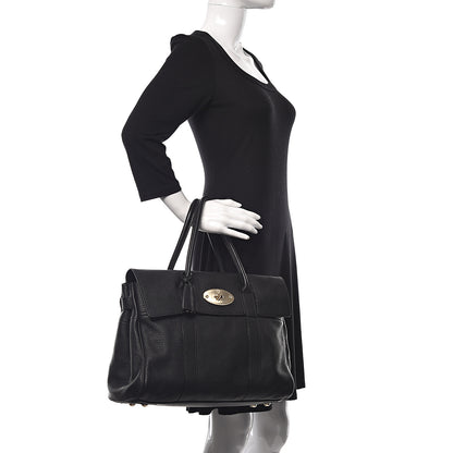 Mulberry Natural Leather Bayswater Black 2 of 11