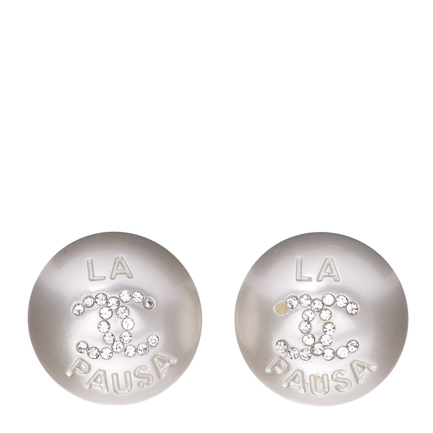 Pearl Crystal CC La Pausa Earrings