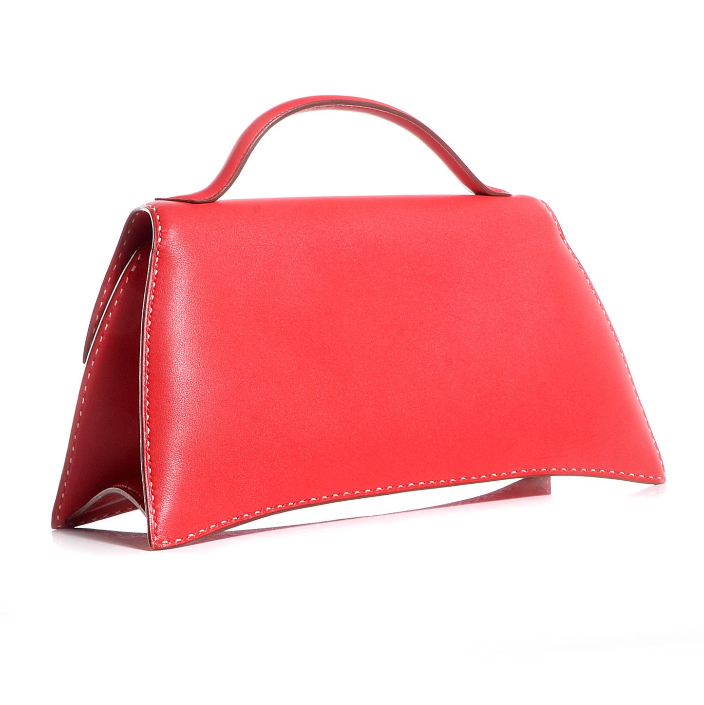 Veau Gulliver Touareg Abal Handbag Rouge Vif