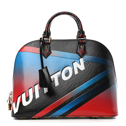 Louis Vuitton Epi Damier Race Alma PM Black Rouge 1 of 4