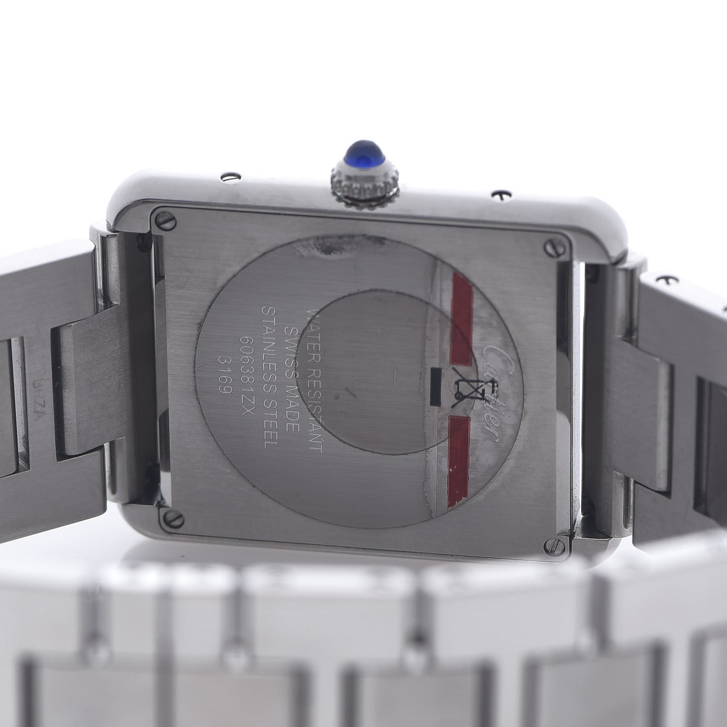 Stainless Steel 27mm Tank Solo Quartz Watch