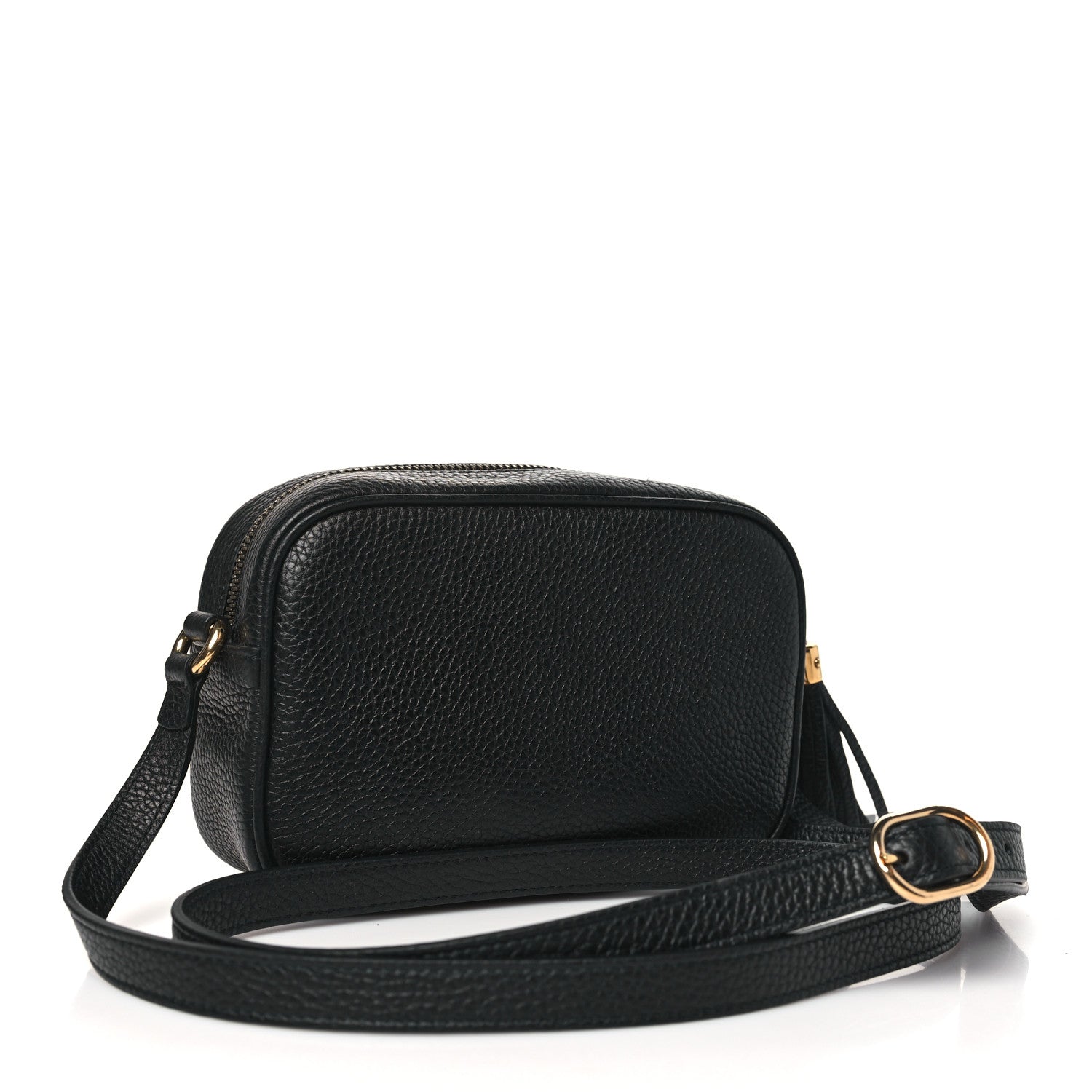 Gucci Pebbled Calfskin Mini Soho Disco Bag Black 3 of 10