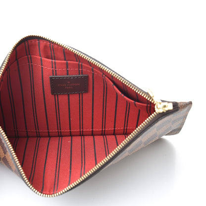 Louis Vuitton Damier Ebene Neverfull MM GM Pochette 5 of 8