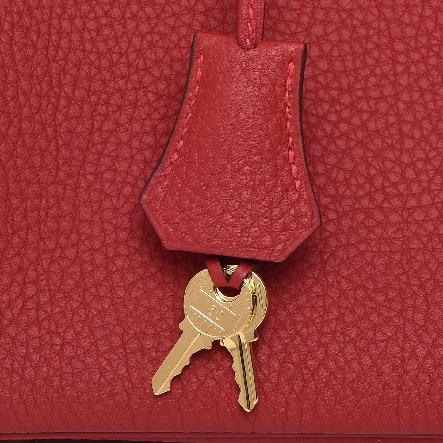 Togo Birkin 30 Rouge Garance