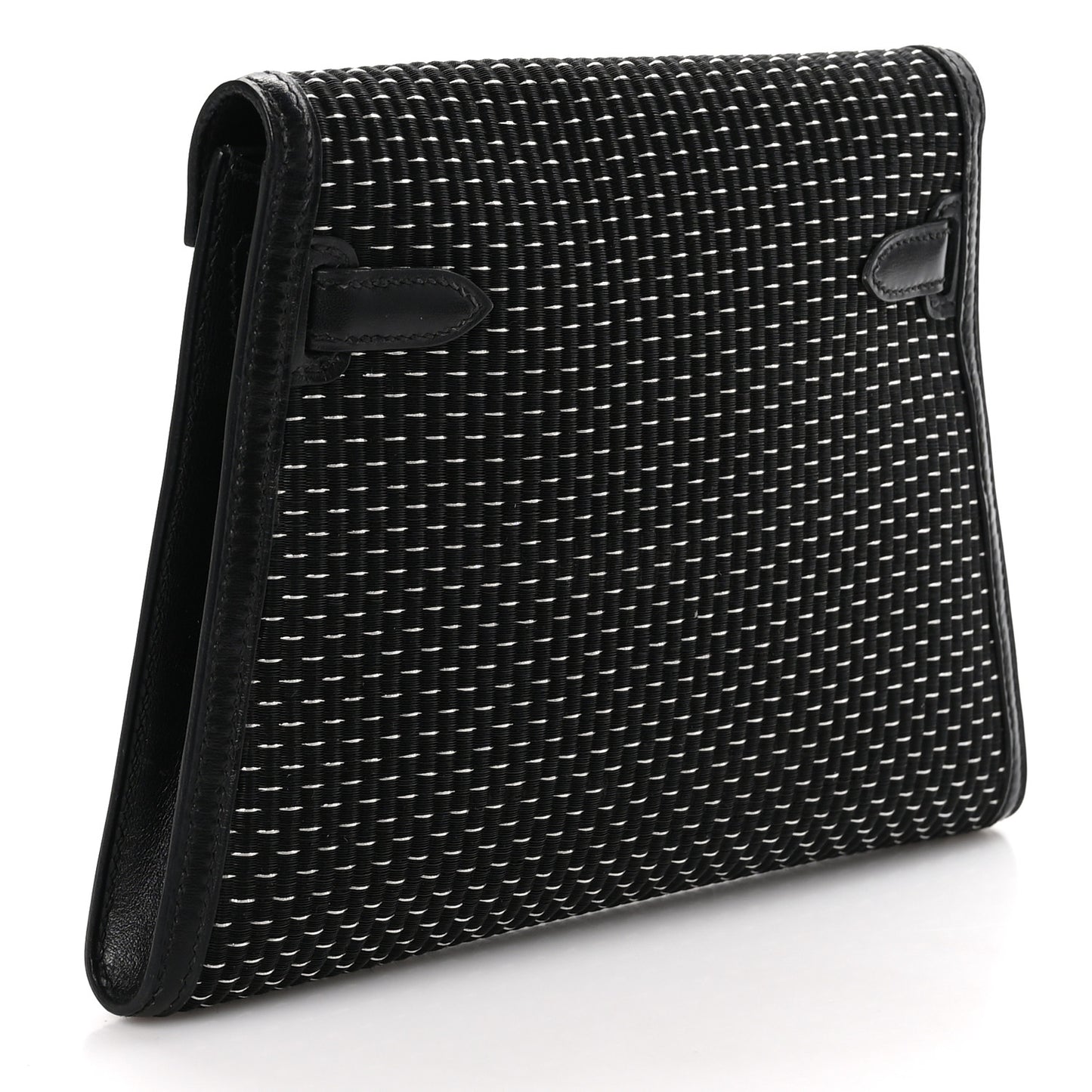 Crinoline Kelly Crutch Clutch Black