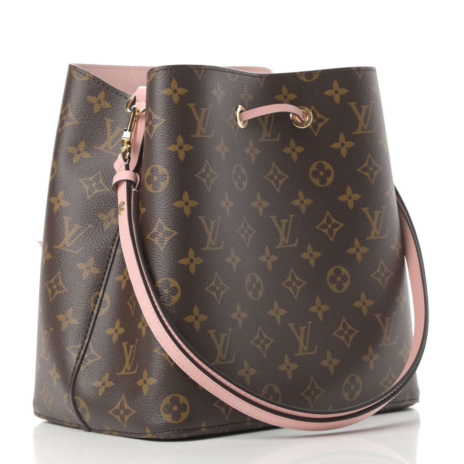 Louis Vuitton Monogram Neonoe MM Rose Poudre 3 of 11