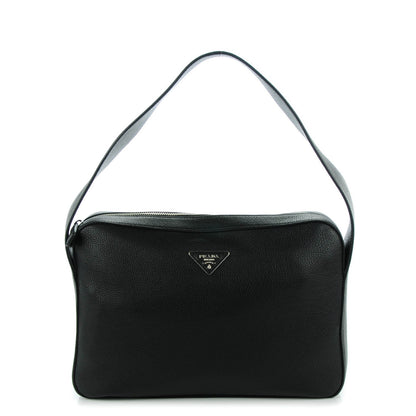 Prada Vitello Daino Shoulder Bag Nero Black 1 of 8