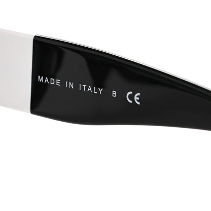 Chanel Acetate CC Lace Effect Sunglasses 5146-A Black White 6 of 7
