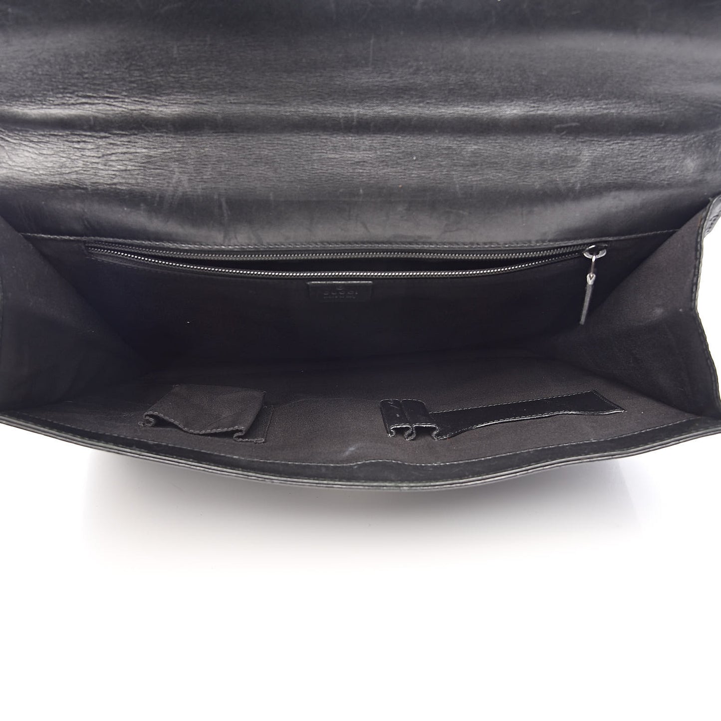 Guccissima Briefcase Black