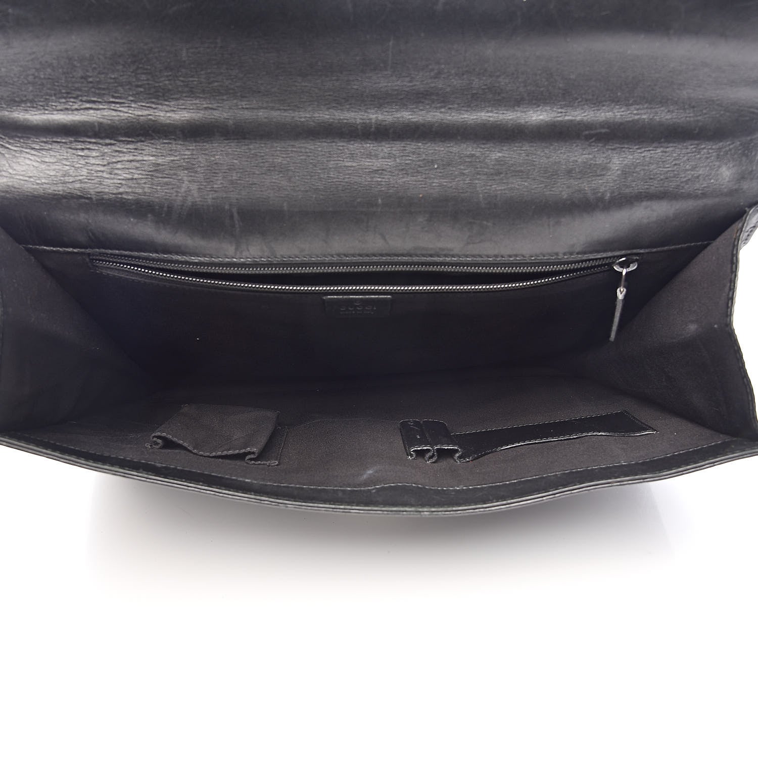 Gucci Guccissima Briefcase Black 5 of 21