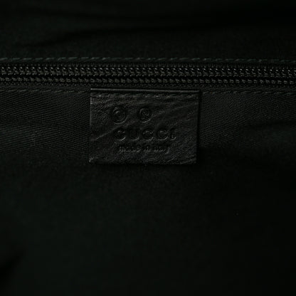 Gucci Denim Monogram Large Carry On Duffle Black 6 of 9