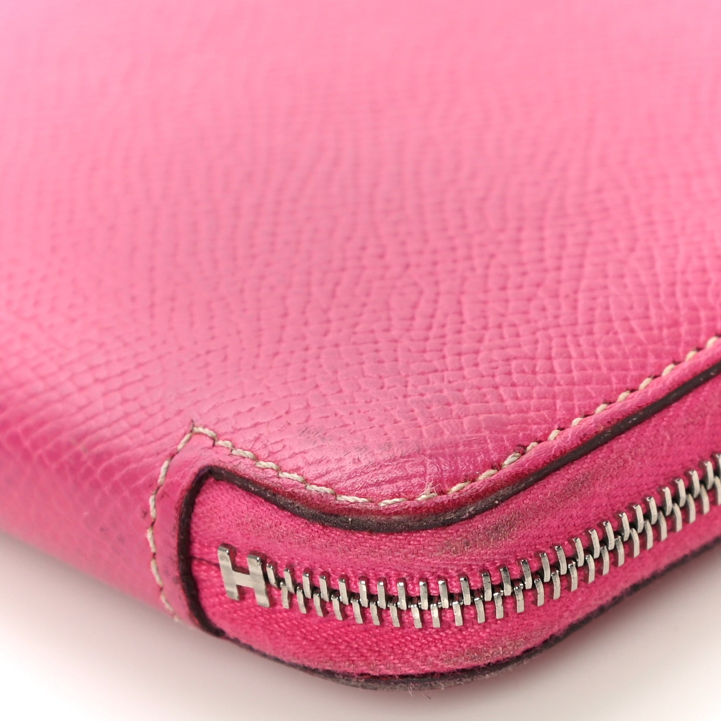 Epsom Silk'in Wallet Rose Tyrien
