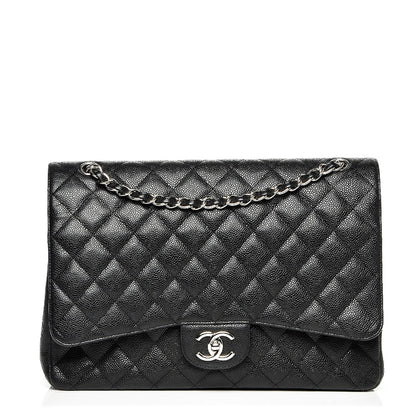 Chanel Caviar Quilted Maxi Double Flap Black 1 of 7