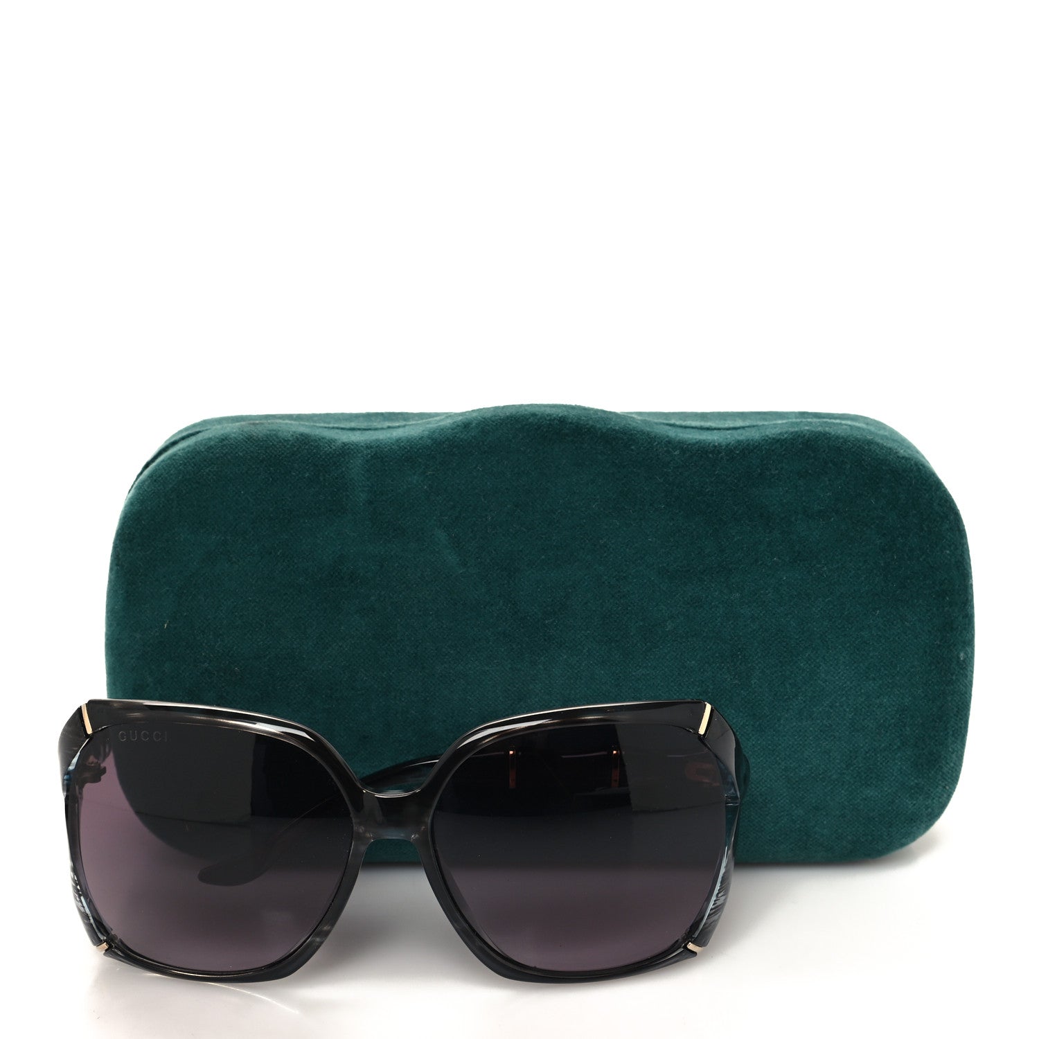 Gucci Bamboo Effect Sunglasses GG0505S Grey Horn 8 of 8