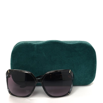 Gucci Bamboo Effect Sunglasses GG0505S Grey Horn 8 of 8